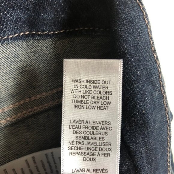 Good American Good Legs Crop Jeans – Dark Wash (Style GLC988) Size 4/27 - Picture 14 of 14